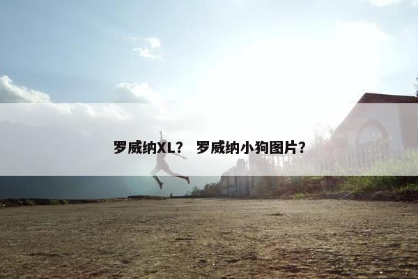 罗威纳XL？ 罗威纳小狗图片？