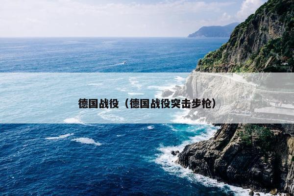 德国战役（德国战役突击步枪）