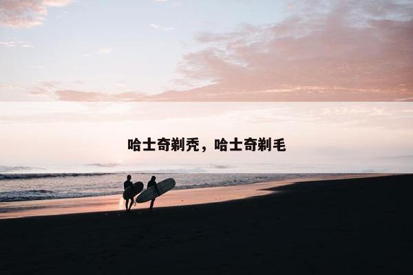 哈士奇剃秃，哈士奇剃毛