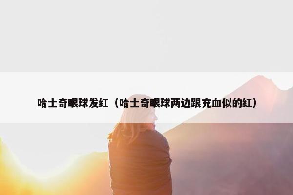 哈士奇眼球发红（哈士奇眼球两边跟充血似的红）