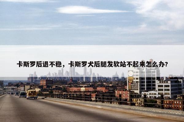 卡斯罗后退不稳，卡斯罗犬后腿发软站不起来怎么办?