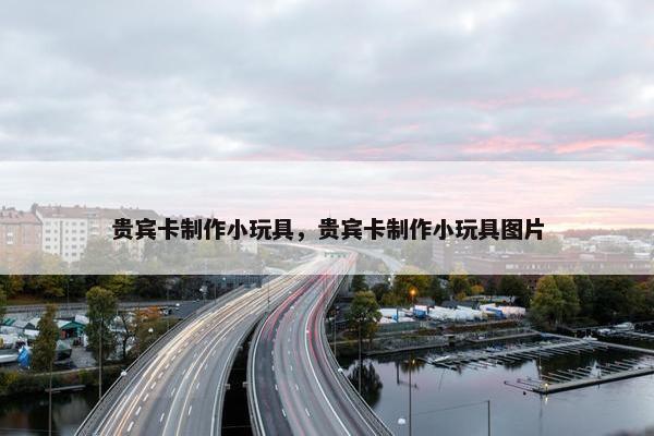 贵宾卡制作小玩具，贵宾卡制作小玩具图片