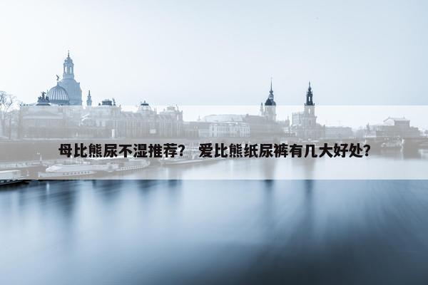 母比熊尿不湿推荐？ 爱比熊纸尿裤有几大好处？